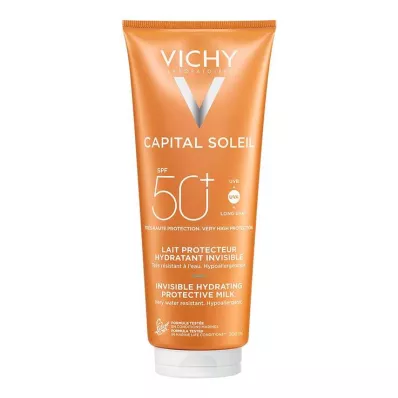 Vichy Capital Soleil Sun Protection Milk LSF 50+ kasvoille ja vartalolle, 300 ml