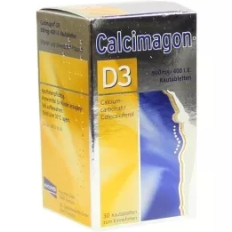 CALCIMAGON D3-purutabletit, 30 kpl
