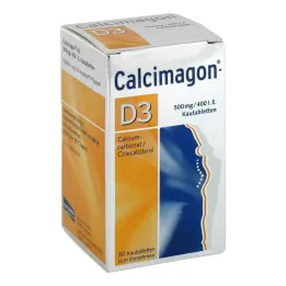CALCIMAGON D3-purutabletit, 30 kpl