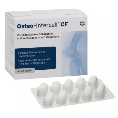 OSTEO-INTERCELL CF CitrateFormula kapselit, 120 kapselia