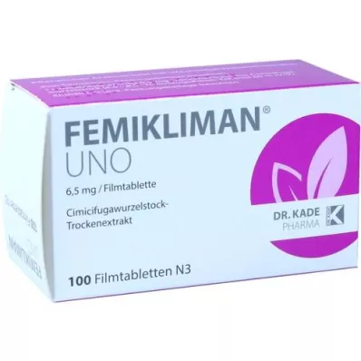 FEMIKLIMAN uno kalvopäällysteiset tabletit, 100 kpl