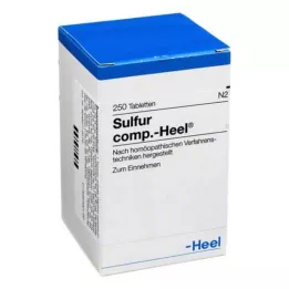 SULFUR COMP.Kantapäätabletit, 250 kpl