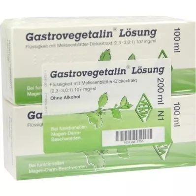 GASTROVEGETALIN Liuos, 200 ml