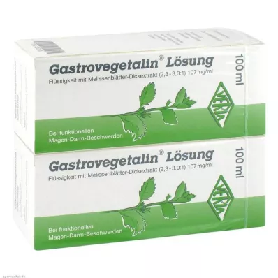 GASTROVEGETALIN Liuos, 200 ml