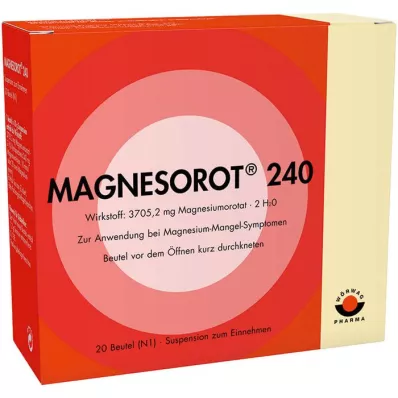 MAGNESOROT 240 annospussia, 20 kpl