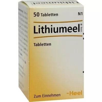 LITHIUMEEL komp. tabletteja, 50 kpl