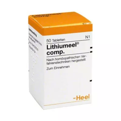 Lithiumeel komp.tabletit, 50 kpl