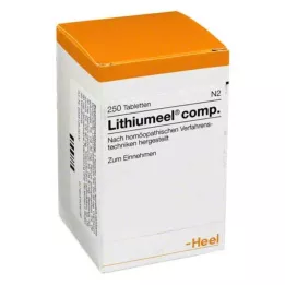 LITHIUMEEL komp. tabletteja, 250 kpl