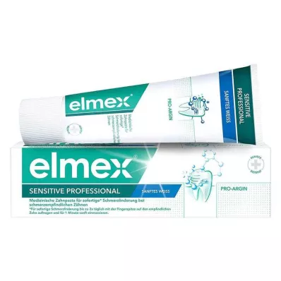 Elmex Sensitive Professional plus hellävarainen hampaiden valkaisu, 75 ml