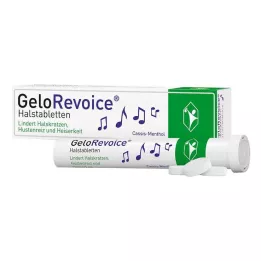 GELOREVOICE Kurkkupastillit Cassis-Menthol Lut.-Tab., 20 kpl