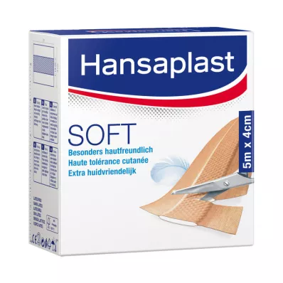 Hansaplast Pehmeä Kipsi 5mx4cm rulla, 1 kpl