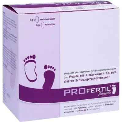 PROFERTIL naaras Tbl./Kps.Kombipckg.3 kk, 1 kpl