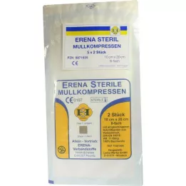 ERENA Sideharsopakkaus 10x20 cm steriili 8x5, 5X2 kpl
