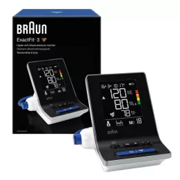 BRAUN BLUTDRUCKMESSGERÄT ExactFit3 ylävarsi BUA6150, 1 kpl, 1 kpl