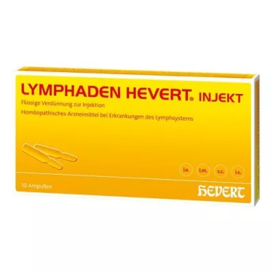 LYMPHADEN HEVERT injektioampullit, 10 kpl