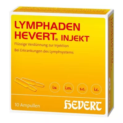 LYMPHADEN HEVERT injektioampullit, 10 kpl LYMPHADEN HEVERT injektioampullit, 10 kpl