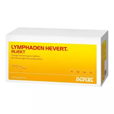 LYMPHADEN HEVERT injektioampullit, 100 kpl