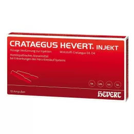 CRATAEGUS HEVERT injektioampullit, 10 kpl
