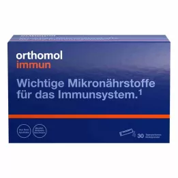 ORTHOMOL Immune Direct Rakeet Vadelma/Mentoli, 30 kpl