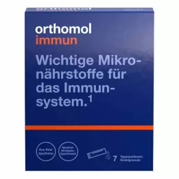 ORTHOMOL Immune direct rakeet vadelma/mentoli, 7 kpl