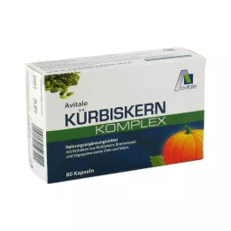 KÜRBISKERN KOMPLEX Kapselit, 80 kpl
