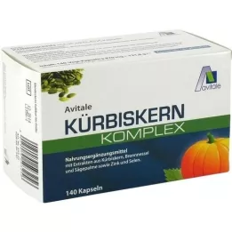 KÜRBISKERN KOMPLEX Kapselit, 140 kpl