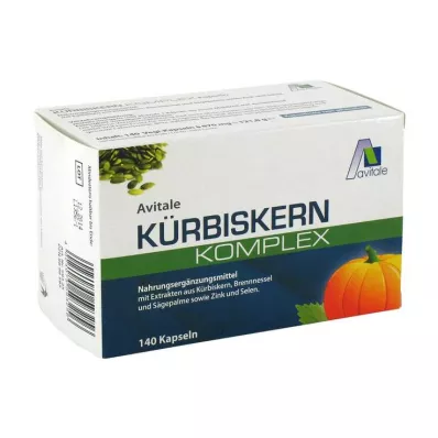KÜRBISKERN KOMPLEX Kapselit, 140 kpl