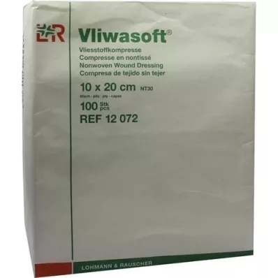VLIWASOFT Kuitukangaspakkaukset 10x20 cm ei-steriilit 6l., 100 kpl