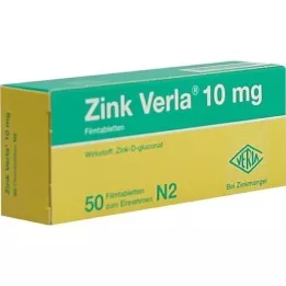 ZINK VERLA 10 mg kalvopäällysteiset tabletit, 50 kpl