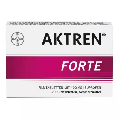 AKTREN forte kalvopäällysteiset tabletit, 20 kpl AKTREN forte kalvopäällysteiset tabletit, 20 kpl