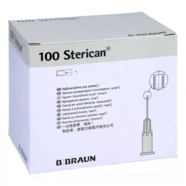 STERICAN Neulat 27 G 0,4x25 mm tylpät, 100 kpl