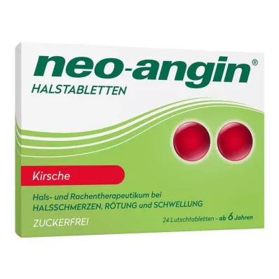 NEO-ANGIN Kurkkupastillit kirsikka, 24 kpl