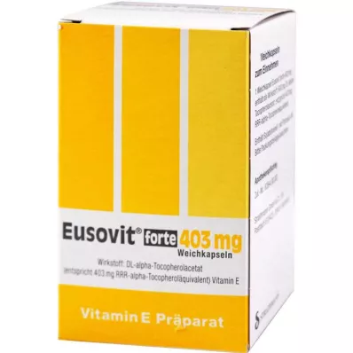 Eusovit forte 403 mg pehmeät kapselit, 50 kpl