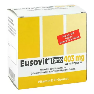 Eusovit forte 403 mg pehmeät kapselit, 100 kpl Eusovit forte 403 mg pehmeät kapselit, 100 kpl