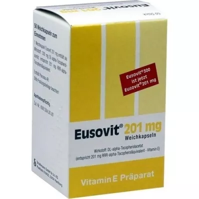 EUSOVIT 201 mg pehmeät kapselit, 50 kpl