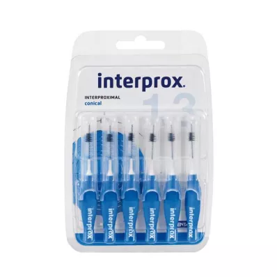 Interprox reg kartiomainen sininen hammasväliharja Blis, 6 kpl Interprox reg kartiomainen sininen hammasväliharja Blis, 6 kpl