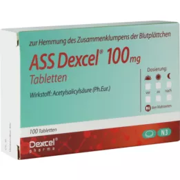 ASS Dexcel 100 mg tabletit, 100 kpl
