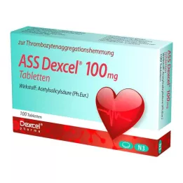 ASS Dexcel 100 mg tabletit, 100 kpl