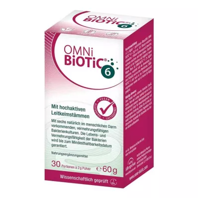 Omni Biotic 6 jauhe, 60g Omni Biotic 6 jauhe, 60g