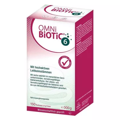 OMNI BiOTiC 6 -jauhetta, 300 g OMNI BiOTiC 6 -jauhetta, 300 g