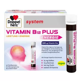 DOPPELHERZ B12-vitamiini Plus -järjestelmän juoma-ampullit, 30X25 ml