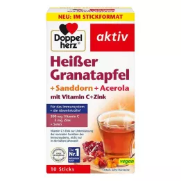 DOPPELHERZ kuuma granaattiomena+tyrni+acerola, 10 kpl