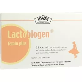 LACTOBIOGEN femin plus -kapselit, 28 kpl