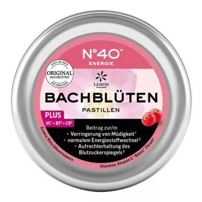 Energy Bach -kukkapastillit Dr. Bachin mukaan, 50 g