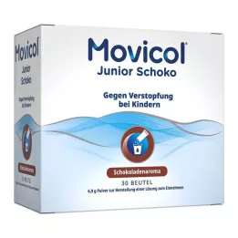 MOVICOL Junior suklaa oraaliliuos, 30X6,9 g