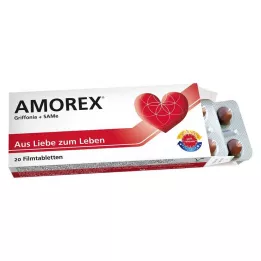 AMOREX sydänsärkyyn ja eroahdistukseen Tabletteja, 20 kpl
