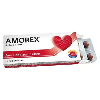 AMOREX sydänsärkyyn ja eroahdistukseen Tabletteja, 20 kpl