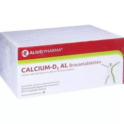 CALCIUM-D3 AL Poreilevat tabletit, 120 kpl