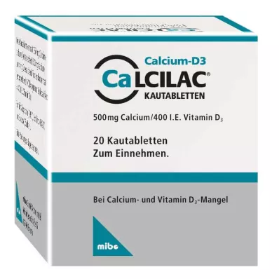 CALCILAC Purutabletit, 20 kpl