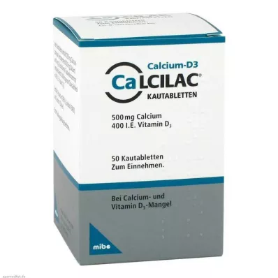 CALCILAC Purutabletit, 50 kpl
